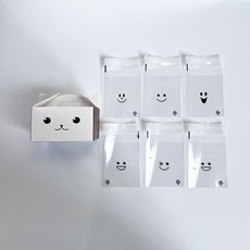 TINA PICNIC 迷你禮物盒 + 微笑餅乾袋 隨機出貨 6入組, 10套