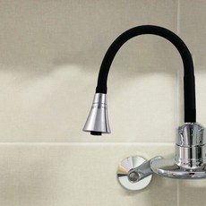 ER Tech 替換用彩色眼鏡蛇水龍頭 黑色一體式, 1個