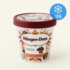 하겐다즈 파인트 쿠키 앤 초콜릿 아이스크림 (냉동), 1개, 1개입, 403ml