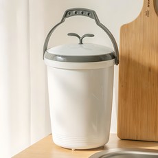 Changsin Living 昌信生活 廚餘桶 4.5L, 灰色 + 白色
