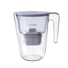 PHILIPS 飛利浦 濾水壺 簡易濾水器 藍色 3.4L + 濾芯組 AWP2937BLT, WP2937BLT