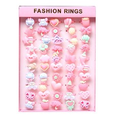 粉彩造型戒指50件組