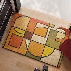 엘라라 발판 현관 미끄럼방지 코일 매트, 몬드리안-K, 1개