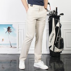 trady Mineflow 男士夏季後鬆緊帶彈力西裝褲 3W222