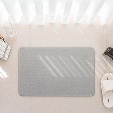 Modernholic 矽藻土腳踏墊 45 x 35 cm, 深灰色