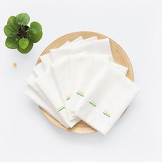 moms nature 新生兒竹纖維紗布經典手帕 10入