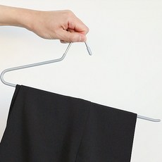 HICKIES 防滑防皺褲用衣架, 灰色, 5入