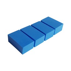 토드 순정형 스폰지 도어가드 50 4p, 블루, 1세트