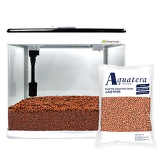 해양 일체형 어항 H7 + 아쿠아테라 바이오샌드 레드노멀 4kg 세트, 1세트