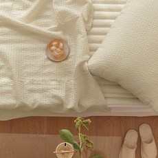 마틸라 클래식썸머 시어서커 여름 홑이불, 오트베이지