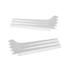 오빌 네오픽스 찬넬 25피치 찬넬 받침대 좌 + 우 세트, 화이트, 3세트