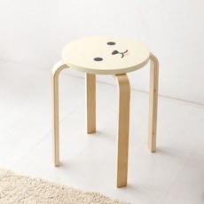 마켓비 OLIVER 스툴, 아이보리퍼피, 1개