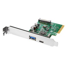 下一個 USB 3.1 Gen2 Type C + Type A PCI Express 擴充卡, NEXT-323TCA, 1個
