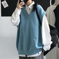 男士 Badenbor V領寬鬆版型背心 FC-2214330