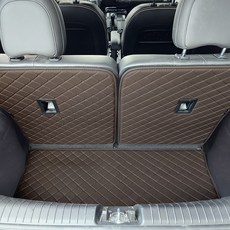 비비키 프리미엄 트렁크매트 트렁크매트 세트, 현대 캐스퍼 2021년형 9월~, 다크브라운