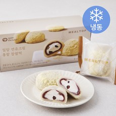 밀탑 연유크림 통팥 찹쌀떡 (냉동), 360g, 1개