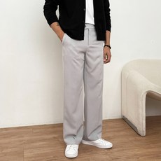 제이에이치스타일 남성용 와이드 링클프리 뒷밴딩 스판 슬랙스 JKCROK584