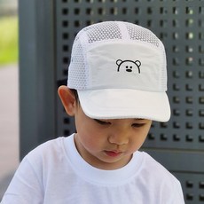 무슈 유아동용 쿨링베어 매쉬 캡모자