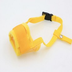 VIJESCO 寵物戶外散步簡易安全嘴套 VIDOG9 XXL, 黃色, 1個