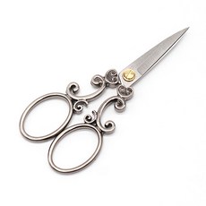 더자카 엔틱클래식 자수 가위, 실버, 1개
