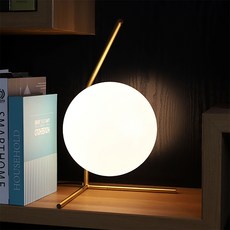 玻璃球立燈, 單一顏色