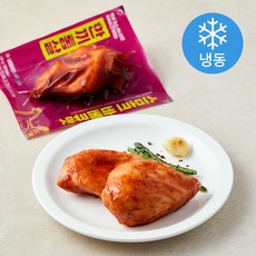 한끼통살 소스 닭가슴살 스모크 바베큐맛 (냉동), 100g, 1개입, 5개