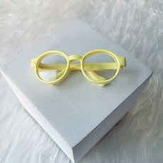 Chilshi Labubu 娃娃眼鏡配件, 黃色, 1個