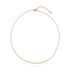 새미쥬얼리 여성용 18k Plating 컬러풀 크리스탈 비즈 은 silver925 목걸이