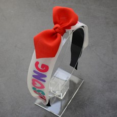 핸날 여아용 럽송 트윙클 반다나 머리띠