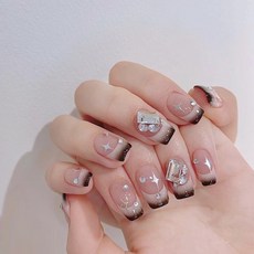 Maket Gamseong 迷你時尚美甲片組, NO 14, 2個