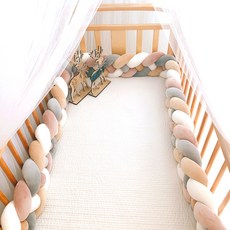 嬰兒床麻花防撞條, 混色