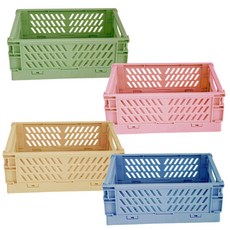 DG生活 小型粉彩摺疊箱 4件組 DG-06, G + B + A + P, 1套