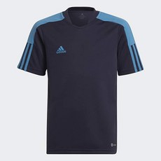 adidas兒童款Tiro訓練短袖球衣 HE7177