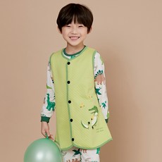olomimi 男童 Good Crocodile 三重編織保暖背心
