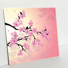 HTP 傳統圖案磁磚 K1289 1000638 梅花紋 植物紋, 混合色
