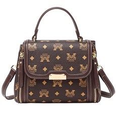 가죽 그물 숄더백 LH351