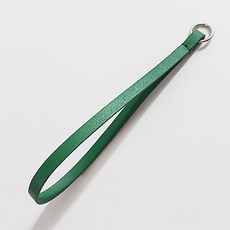 동대문단추왕 가죽 가방 끈 컬러 스트랩 숏 11.8cm, 그린, 1개