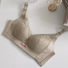 에스텔라 심플 여성스러운 무늬의 임산부 브라 MNB010