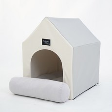 REDPUPPY 寵物 HAPU 現代三角屋, 1個, 灰色