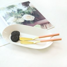 Bogen Armand 金色奶油刀, 蜜桃色, 2個