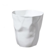 開放式垃圾桶 S號, 白色的, 1個