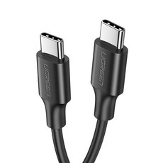 UGREEN 綠聯 純銅 C to C Type-C 高速充電線, 1.5m, 黑色