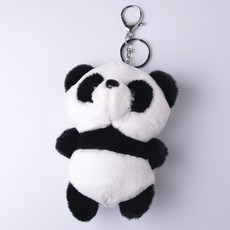 Merci Band熊貓家族鑰匙圈