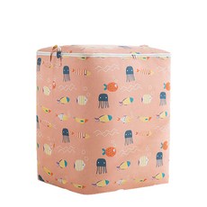 리코프 몬스터 대용량 이불 정리 수납 가방 150L, 1개, 핑크