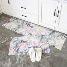 A-hope 北歐風格防滑廚房地墊, IN 15