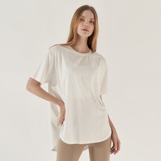 NOKJOK 女款素色瑜伽短袖T恤