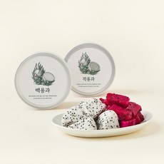 컷팅 적&백 용과, 200g, 2개