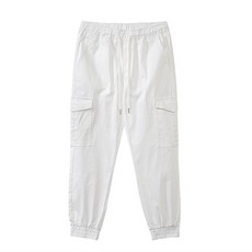 조군샵 남성용 올라운드 데일리 스판 카고 조거 팬츠 P6637