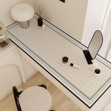 G&Y Newit 防水梳妝台抽屜櫃墊, 奶油愛心, 1個