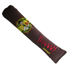 YEOWWW CATNIP 貓薄荷坐墊玩具, 棕色的, 1個